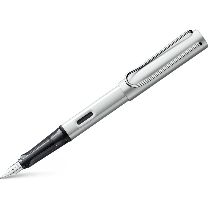 On Sale : Lamy Al - Star Fountain Pen - Special Edition - WhiteSilver - Pen Boutique Ltd