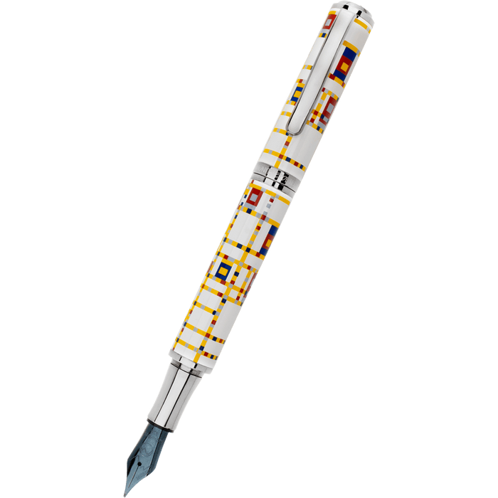On Sale: Monteverde Regatta Fountain Pen - Mondrian Boogie Woogie (Limited Edition 942) - Pen Boutique Ltd