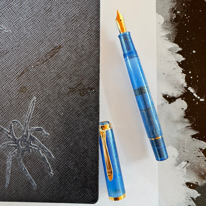 On Sale: Pelikan Classic M200 Fountain Pen - Golden Lapis (Special US Edition) - Pen Boutique Ltd