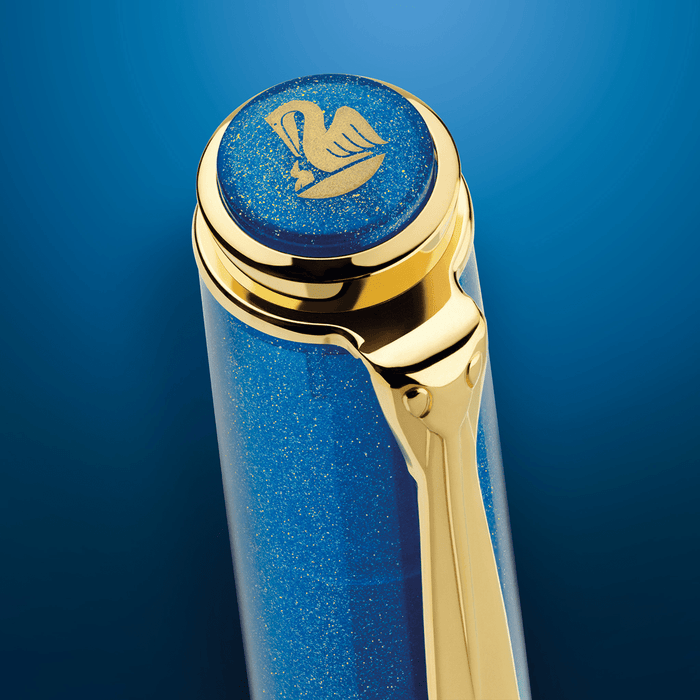 On Sale: Pelikan Classic M200 Fountain Pen - Golden Lapis (Special US Edition) - Pen Boutique Ltd