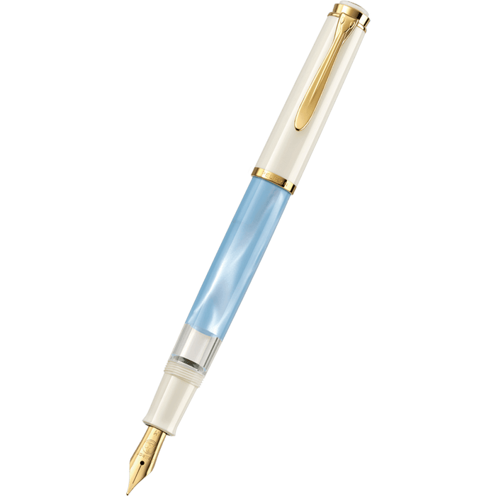 On Sale: Pelikan Classic M200 Fountain Pen - Pastel Blue (Special Edition) - Pen Boutique Ltd