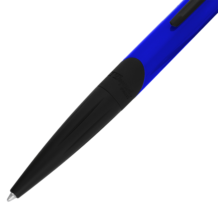 On Sale: S T Dupont Defi Millennium Ballpoint Pen - Fluo Blue - Pen Boutique Ltd