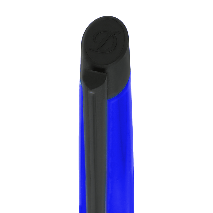 On Sale: S T Dupont Defi Millennium Ballpoint Pen - Fluo Blue - Pen Boutique Ltd