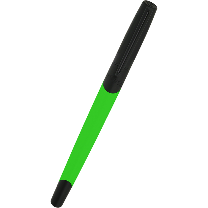 On Sale: S T Dupont Defi Millennium Rollerball Pen - Fluo Green - Pen Boutique Ltd