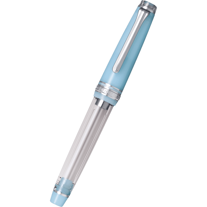 On Sale: Sailor Professional Gear Slim Manyo Fountain Pen 2 Set - Moss - Silver Trim (Special Edition) - Pen Boutique Ltd
