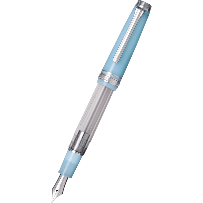 On Sale: Sailor Professional Gear Slim Manyo Fountain Pen 2 Set - Moss - Silver Trim (Special Edition) - Pen Boutique Ltd
