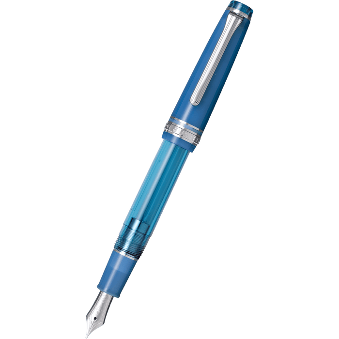 On Sale: Sailor Professional Gear Slim Manyo Fountain Pen 2 Set - Violet - Silver Trim (Special Edition) - Pen Boutique Ltd