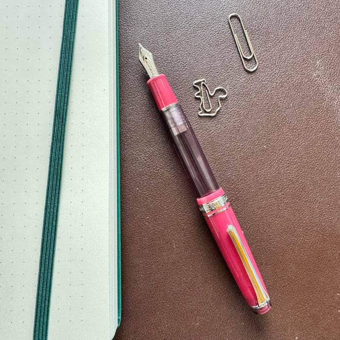 On Sale: Sailor Professional Gear Slim Manyo Fountain Pen 2 Set - Wisteria - Silver Trim (Special Edition) - Pen Boutique Ltd