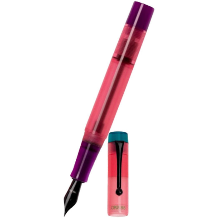 Opus 88 Demo Fountain Pen - 2024 - Pink - Pen Boutique Ltd