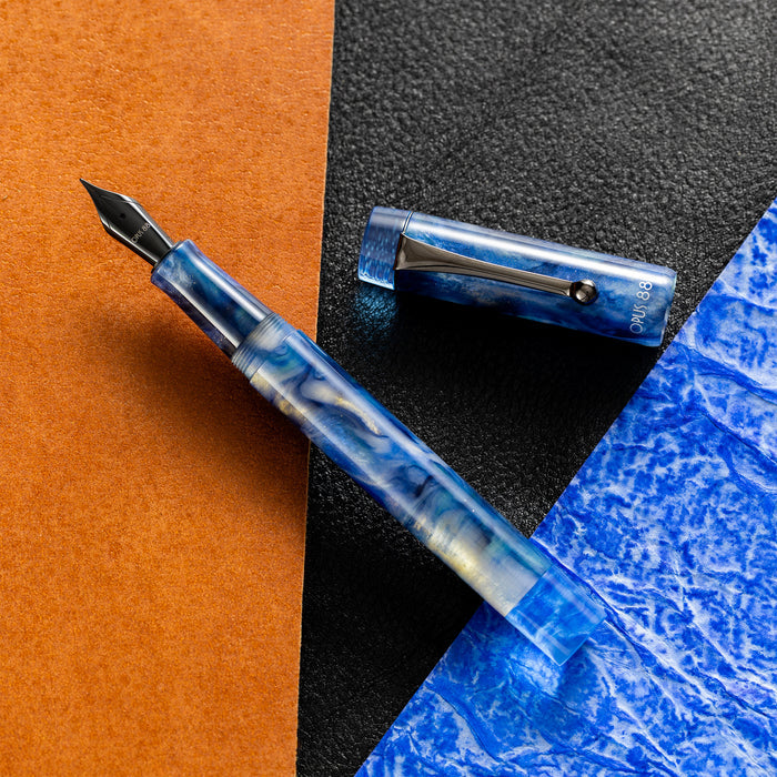 Opus 88 Demo Fountain Pen - 2024 - Sapphire - Pen Boutique Ltd