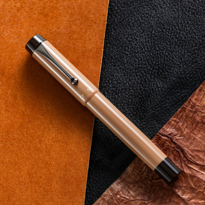 Opus 88 Demo Fountain Pen - Mocha Mousse - PVD Trim - Pen Boutique Ltd