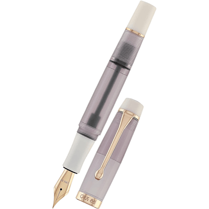 Opus 88 Harmony Fountain Pen - 2025 Mocha Mousse - Rose Gold Trim - Pen Boutique Ltd