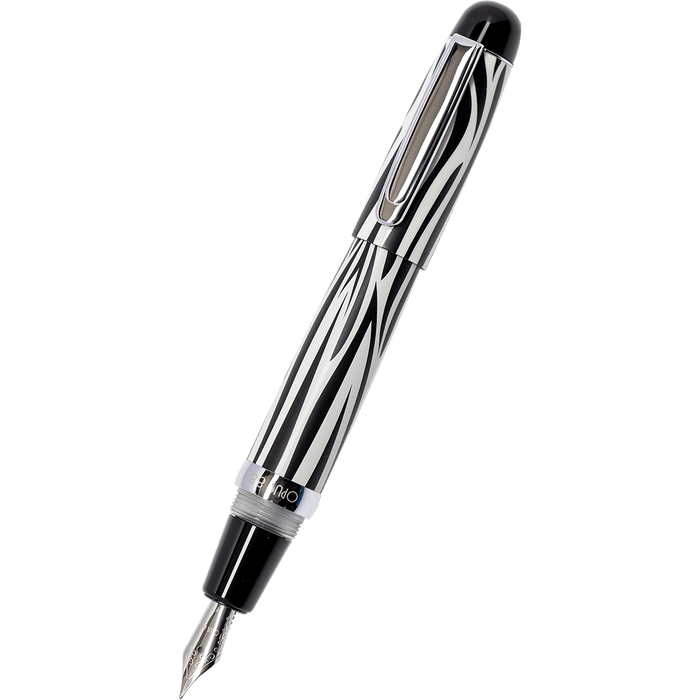 Opus 88 Mini Fountain Pen - Savannah Zebra - Pen Boutique Ltd