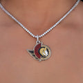 Ottawa Senators Official NHL Logo Pendant in White Gold