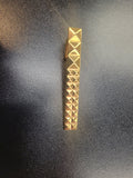 (Outlet) S.T. Dupont Tie Bar - Rose Gold Pyramid - Pen Boutique Ltd