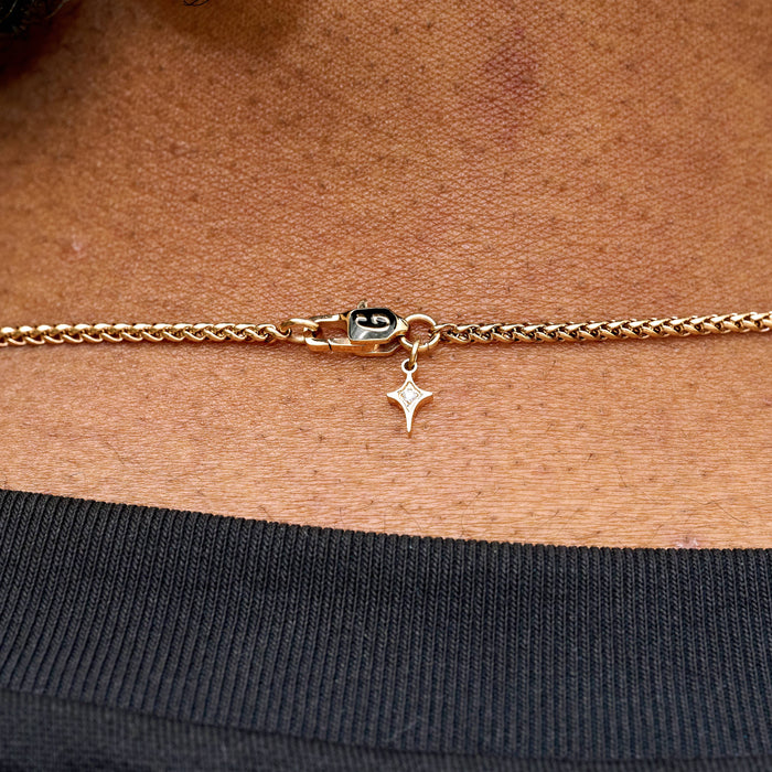 Palm Chain in Rose Gold - 2mm