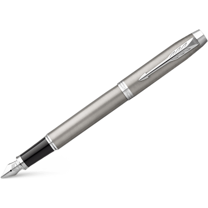Parker IM Fountain Pen - Stainless Steel - Chrome Trim - Pen Boutique Ltd