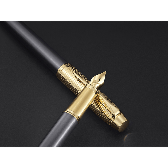 Parker IM Fountain Pen – Pioneer – Gold PVD - Pen Boutique Ltd