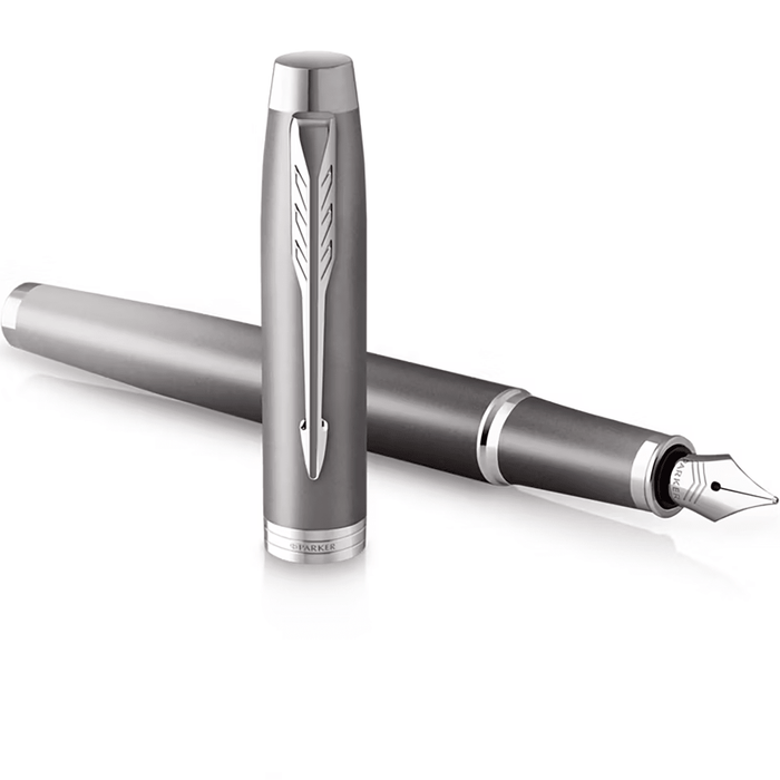 Parker IM Fountain Pen – Writing Rituals – Grey - Pen Boutique Ltd
