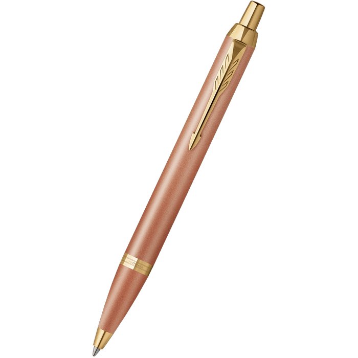 Parker IM Writing Rituals Ballpoint Pen - Uplifting Orange Gradient - Gold PVD Trim - Pen Boutique Ltd