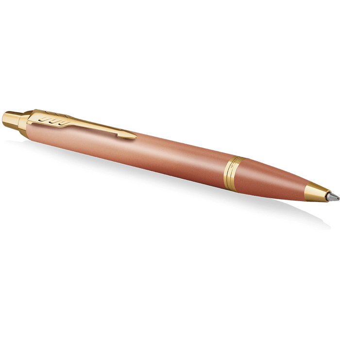 Parker IM Writing Rituals Ballpoint Pen - Uplifting Orange Gradient - Gold PVD Trim - Pen Boutique Ltd