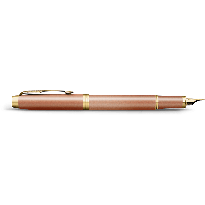 Parker IM Writing Rituals Fountain Pen - Uplifting Orange Gradient - Gold PVD Trim - Pen Boutique Ltd