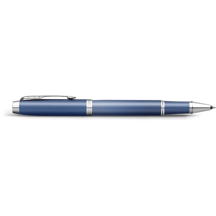Parker IM Writing Rituals Rollerball Pen - Peaceful Blue Gradient - Chrome Trim - Pen Boutique Ltd