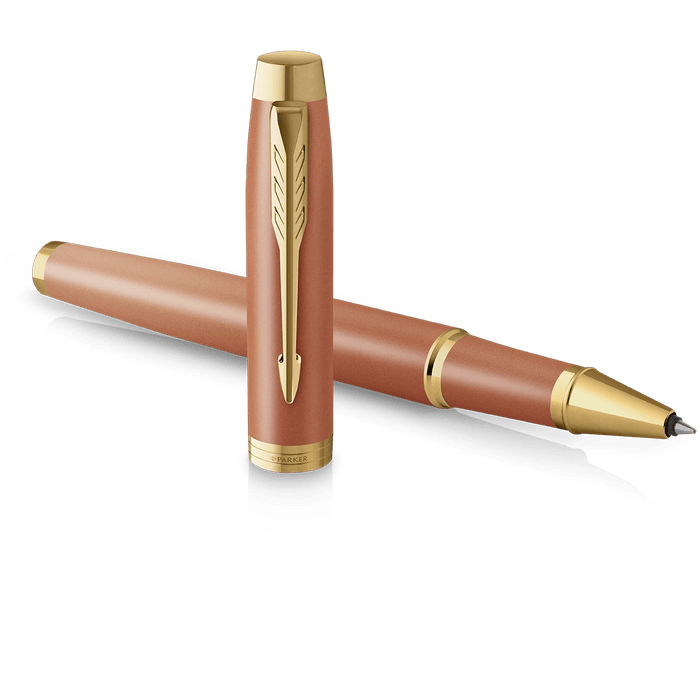 Parker IM Writing Rituals Rollerball Pen - Uplifting Orange Gradient - Gold Trim - Pen Boutique Ltd
