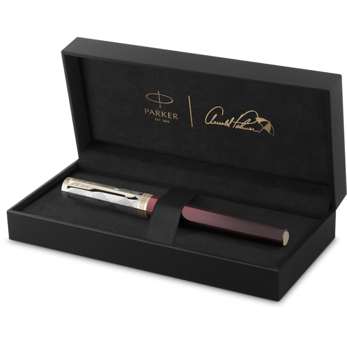 Parker Ingenuity Rollerball Pen - Arnold Palmer Signature - 18K - Gold Trim (Special Edition) - Pen Boutique Ltd