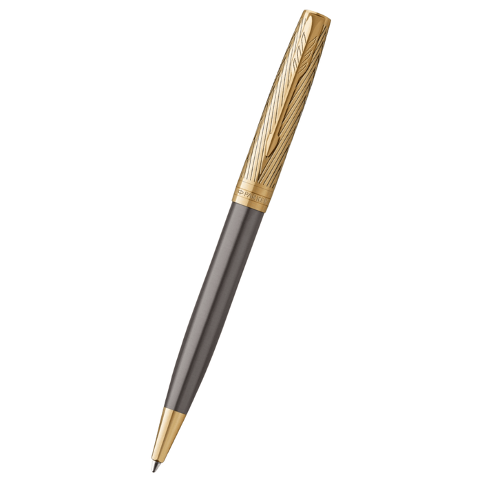 Parker Sonnet Ballpoint Pen - Arrow - Gold Trim - Pen Boutique Ltd