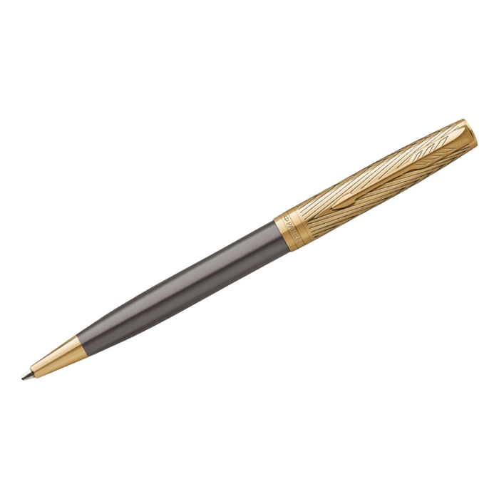 Parker Sonnet Ballpoint Pen - Arrow - Gold Trim - Pen Boutique Ltd