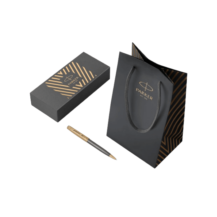 Parker Sonnet Ballpoint Pen - Arrow - Gold Trim - Pen Boutique Ltd