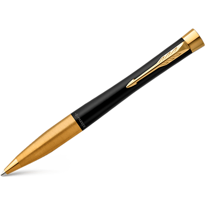 Parker Urban Twist Ballpoint Pen - Muted Black - Gold Trim - Pen Boutique Ltd
