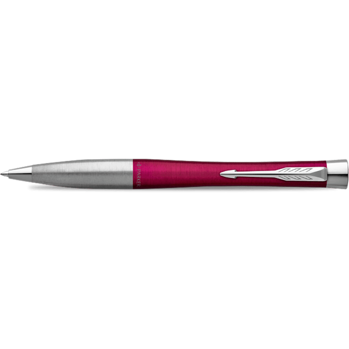 Parker Urban Twist Ballpoint Pen - Vibrant Magenta - Chrome Trim - Pen Boutique Ltd