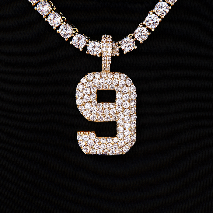 18k Gold Plated / Yellow Gold / 9