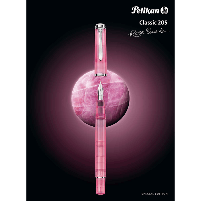 Pelikan Classic M205 Fountain Pen - Rose Quartz (Special Edition) - Pen Boutique Ltd