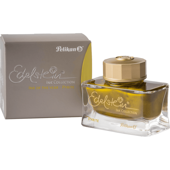 Pelikan Edelstein Ink Bottle - Pyrite - 50ml (Ink Of The Year 2026) - Pen Boutique Ltd