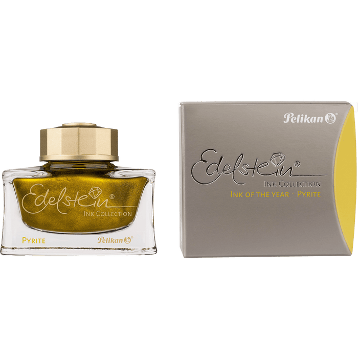 Pelikan Edelstein Ink Bottle - Pyrite - 50ml (Ink Of The Year 2026) - Pen Boutique Ltd