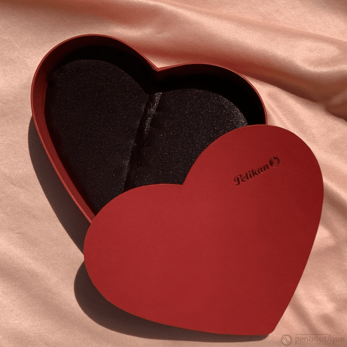 Pelikan Red Box - Heart Shape - Pen Boutique Ltd