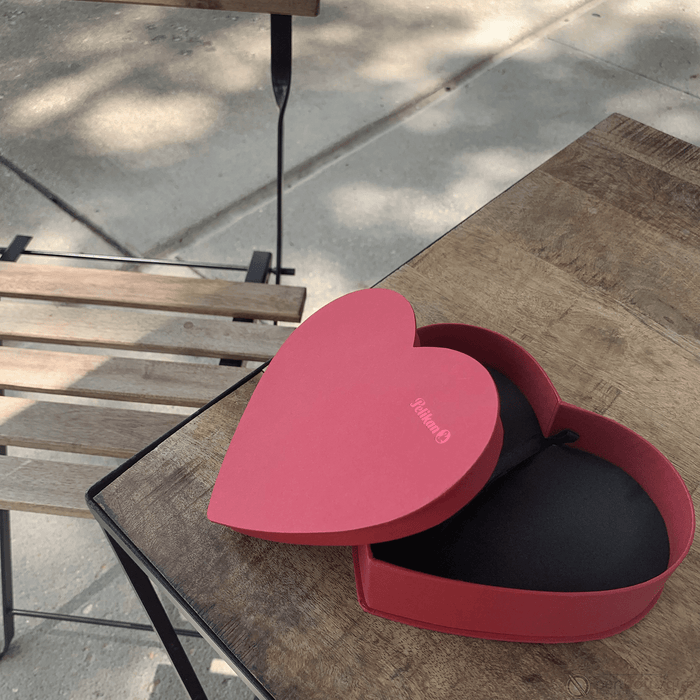 Pelikan Red Box - Heart Shape - Pen Boutique Ltd