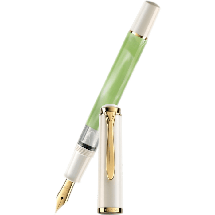 Pelikan Tradition Fountain Pen - M200 Pastel Green - Pen Boutique Ltd