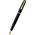 Pelikan Tradition Fountain Pen - P200 Black with Gold Trim - Pen Boutique Ltd