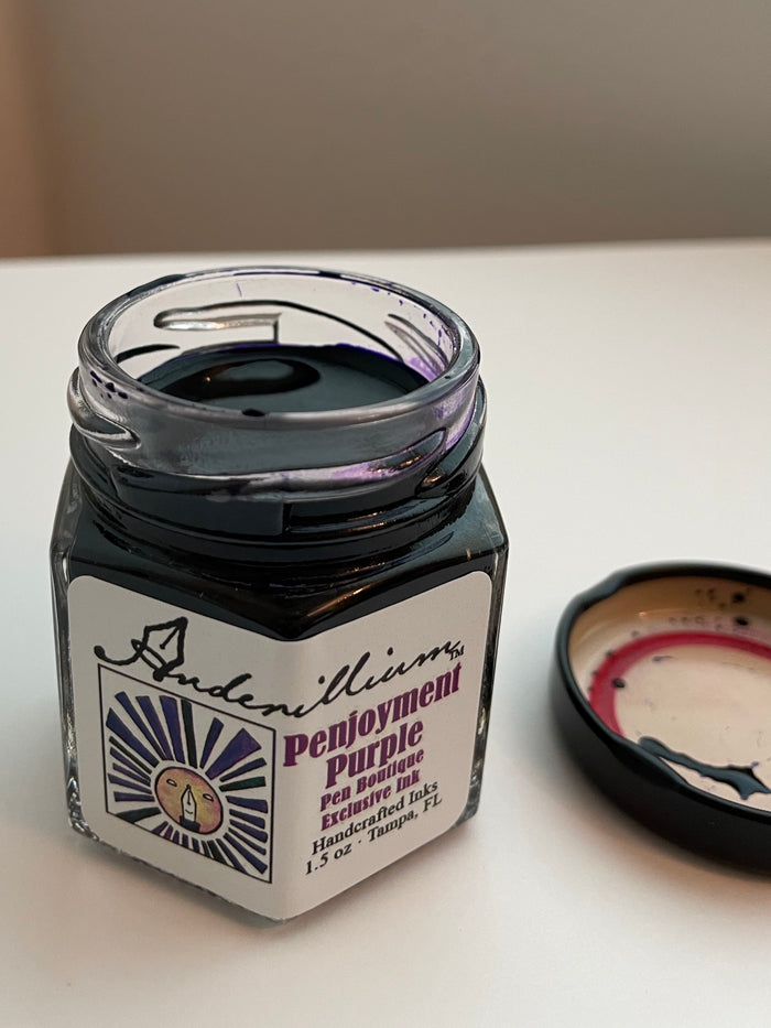 Pen Boutique Exclusive ink 1.5 oz bottle - Penjoyment Purple - Pen Boutique Ltd