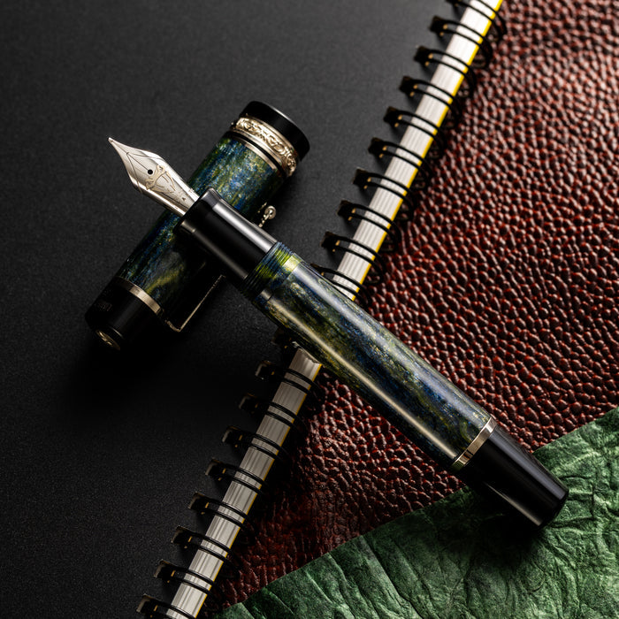 Pen Boutique x Delta Limited Edition Fountain Pen - DV Original - Verde Serpente - Pen Boutique Ltd
