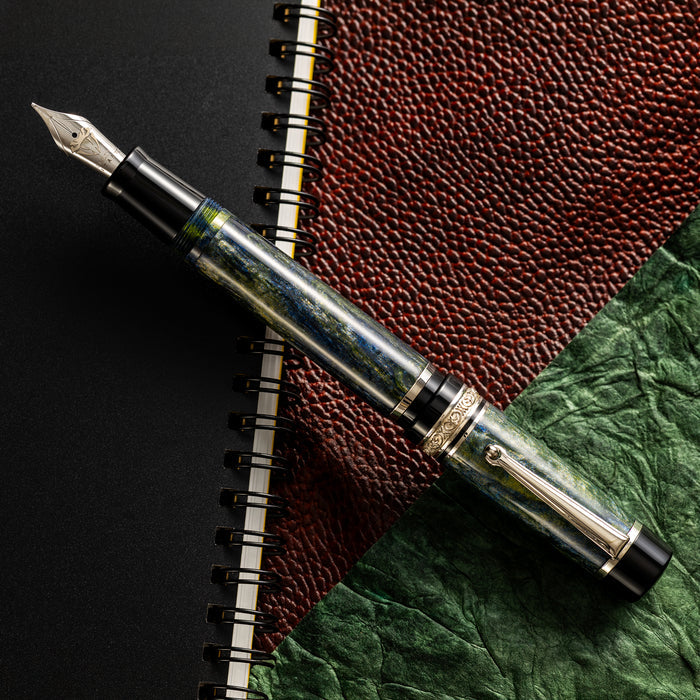 Pen Boutique x Delta Limited Edition Fountain Pen - DV Original - Verde Serpente - Pen Boutique Ltd
