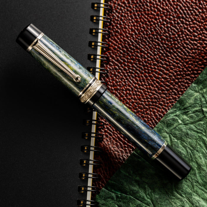 Pen Boutique x Delta Limited Edition Fountain Pen - DV Original - Verde Serpente - Pen Boutique Ltd