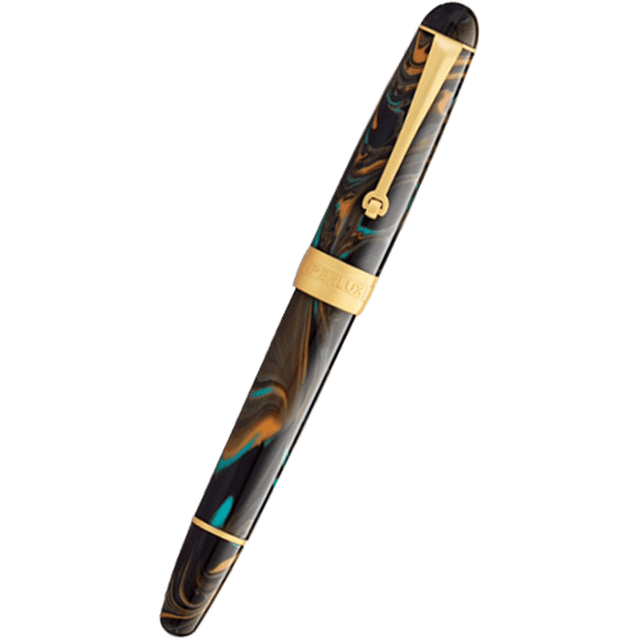 Penlux Masterpiece Delgado Fountain Pen - Peacock - Pen Boutique Ltd