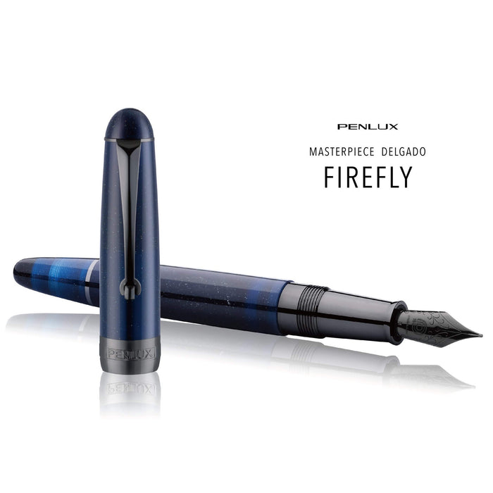 Penlux Masterpiece Fountain Pen - Delgado Firefly - Pen Boutique Ltd
