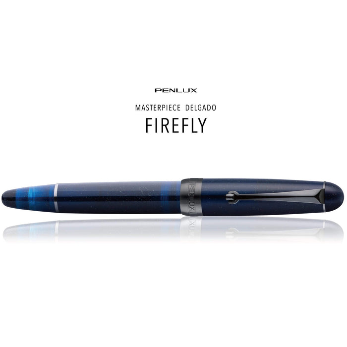Penlux Masterpiece Fountain Pen - Delgado Firefly - Pen Boutique Ltd