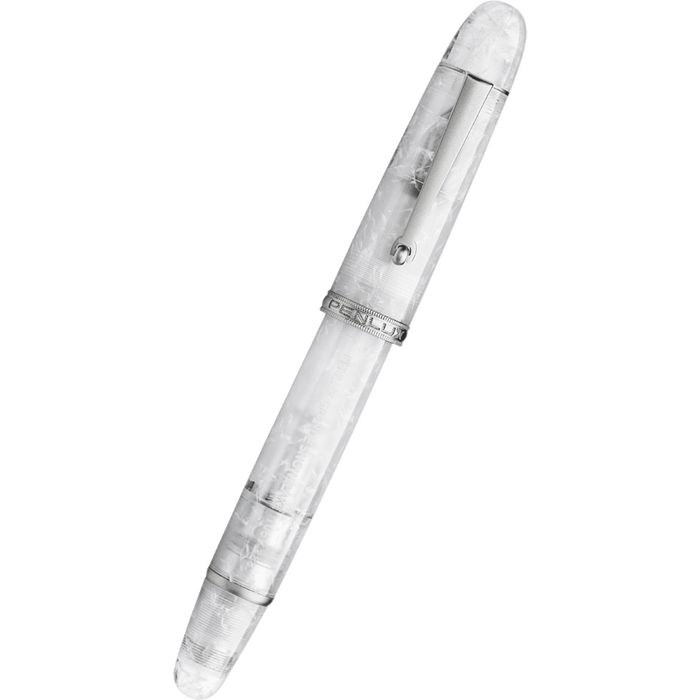 Penlux Masterpiece Grande Fountain Pen - Snowflake - Pen Boutique Ltd
